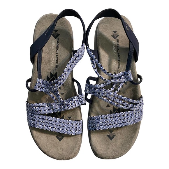 Sketchers Shoes - Sketchers Gore Crossband sandals Reggae Slim Stretch Memoryfoam Sandal